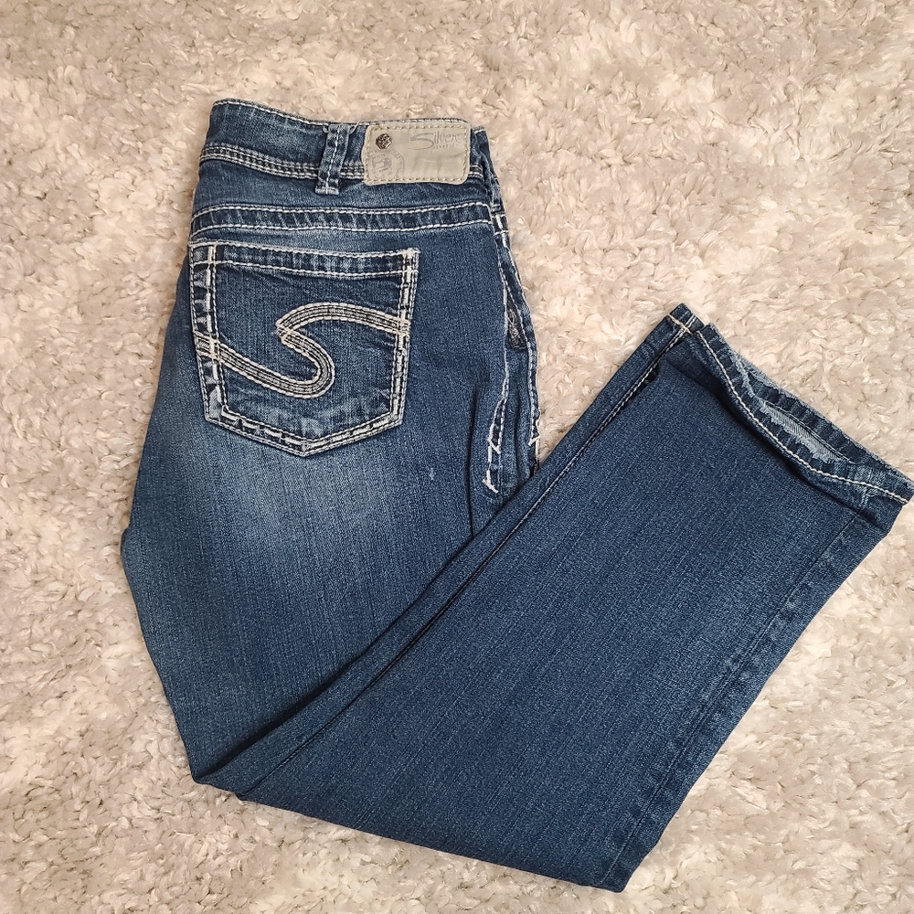 Silver jeans